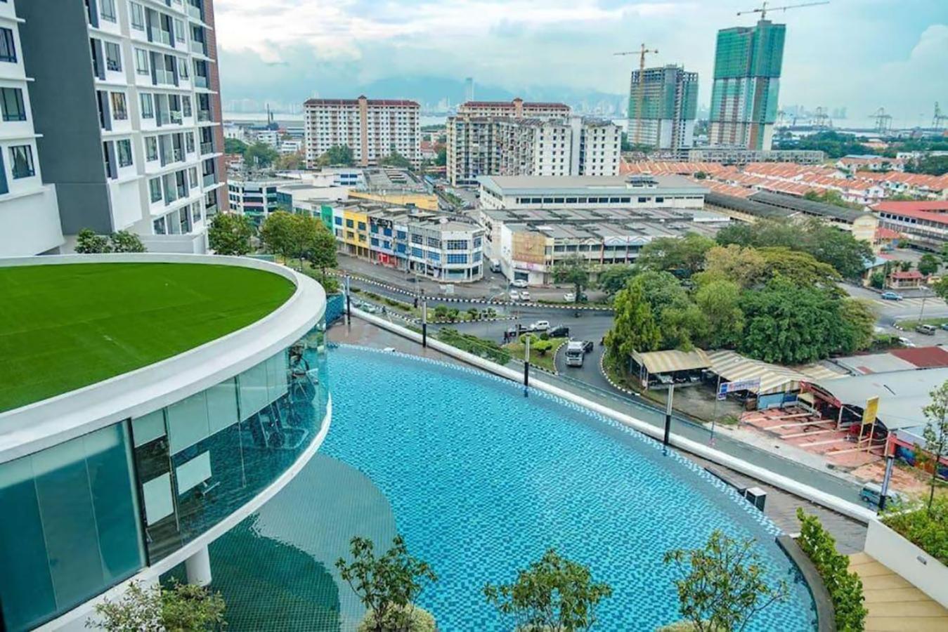 Blue Aesthetic Luxury Seaview 3 Min Drive Sunway Butterworth Exterior foto
